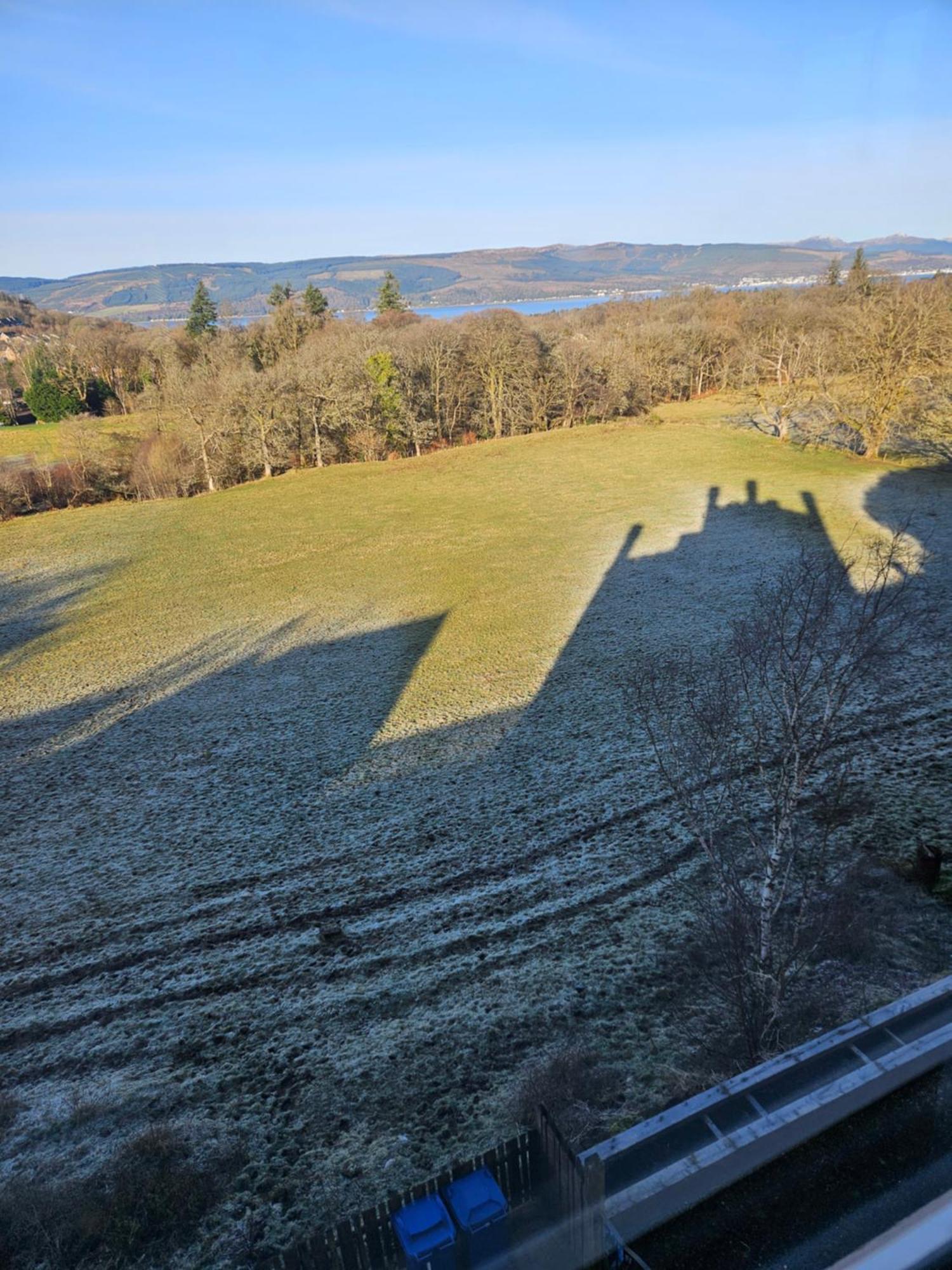 Langhouse Castle Bed And Breakfast Inverkip Exterior foto